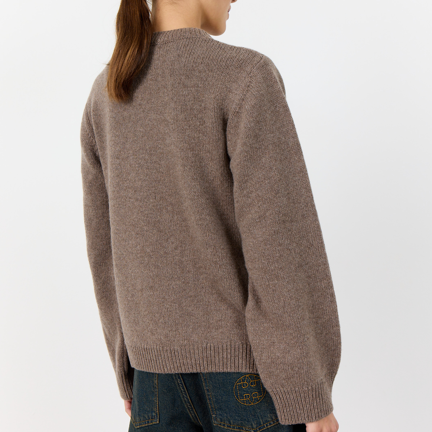 Perle 9 Cardigan, Taupe