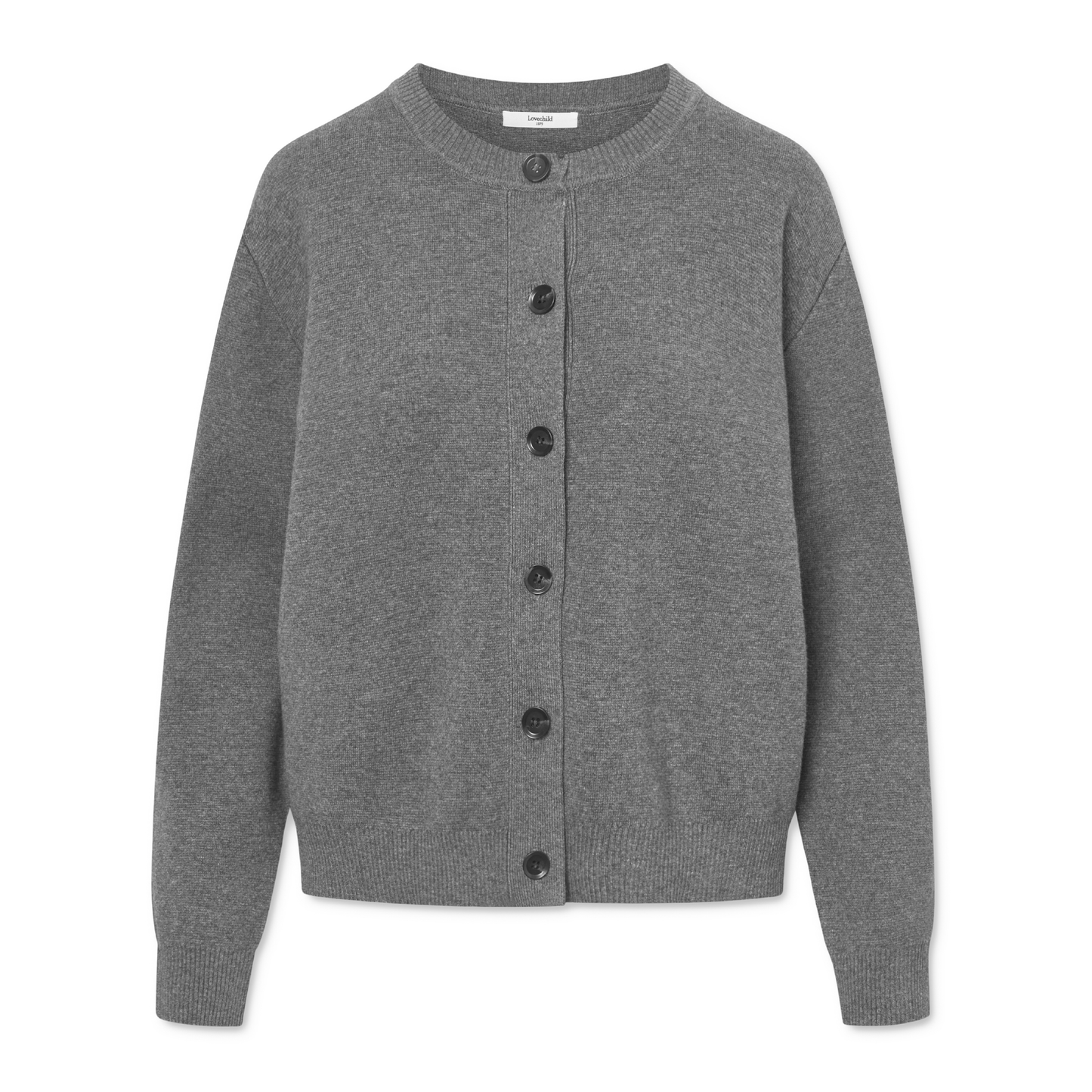 Jasmine Cardigan, Grey Melange