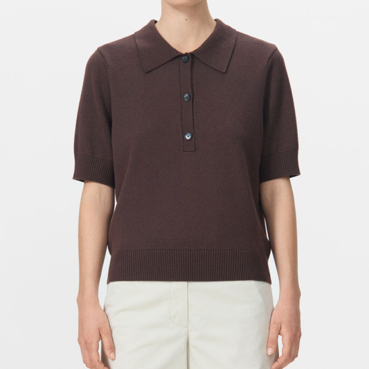 Violette Top, Chestnut