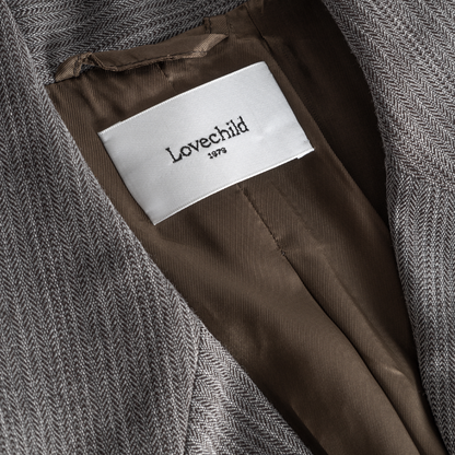 Nigella Blazer, Grey Melange