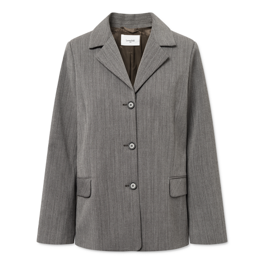 Nigella Blazer, Grey Melange