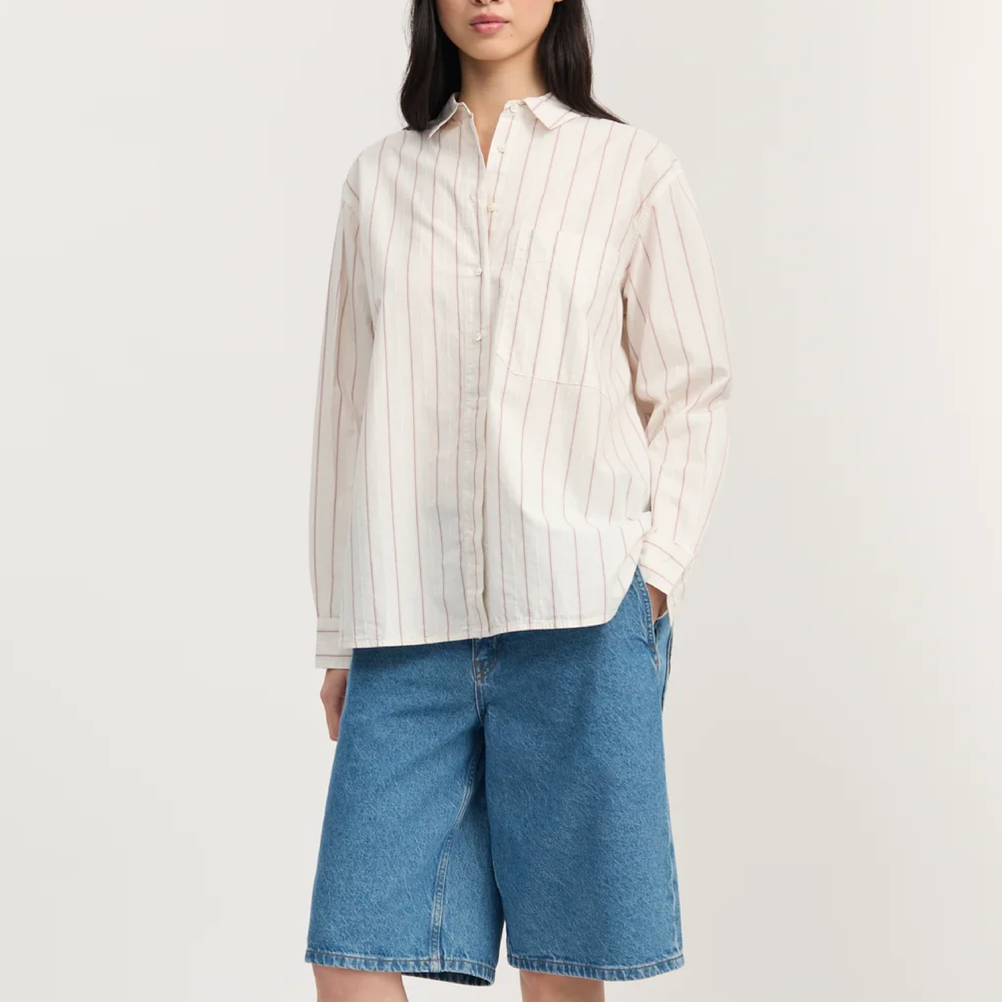 Lynette Shirt Champetra, Mix Merlot