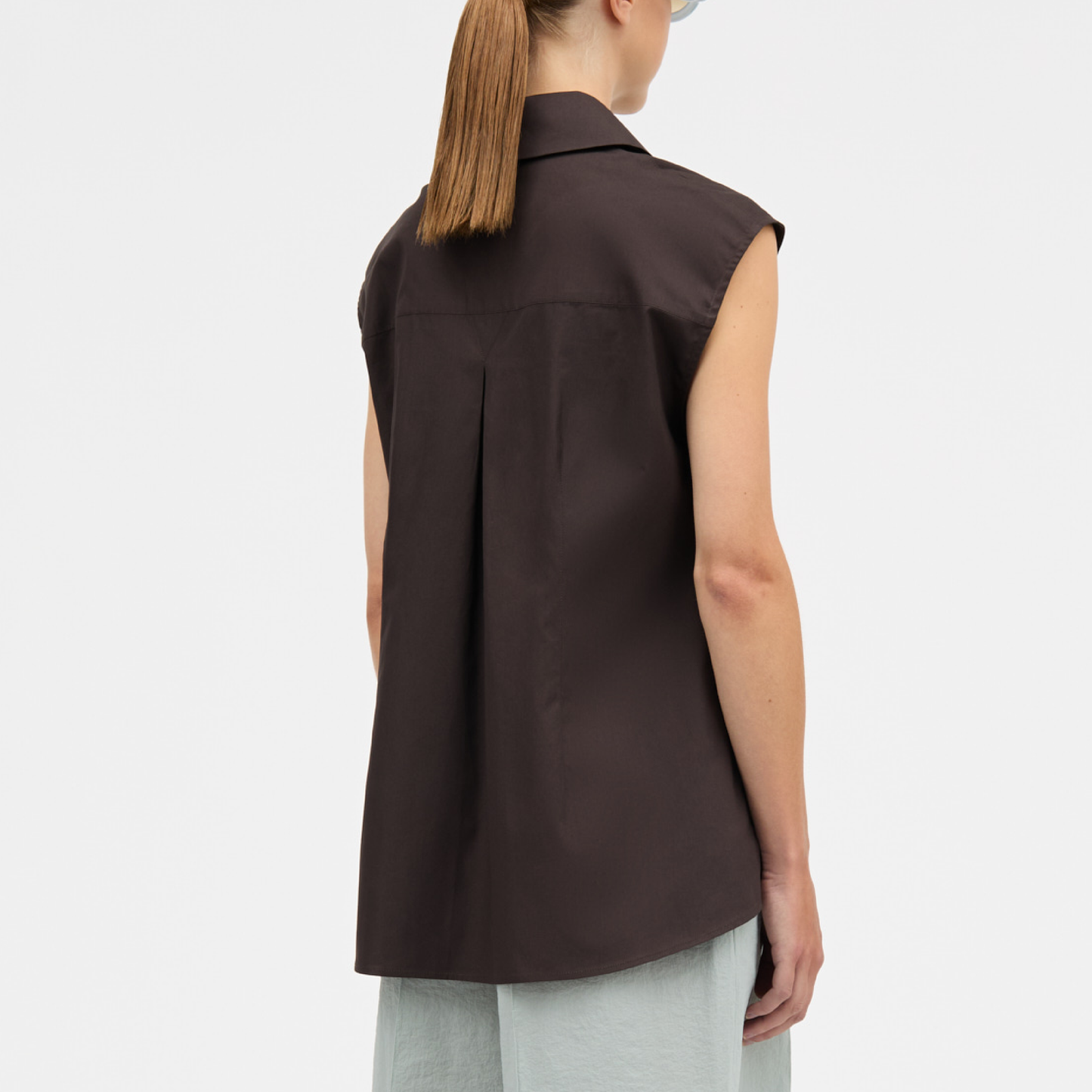 Somi Signaturepoplin Skjorte, After Dark