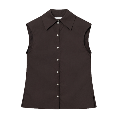 Somi Signaturepoplin Skjorte, After Dark