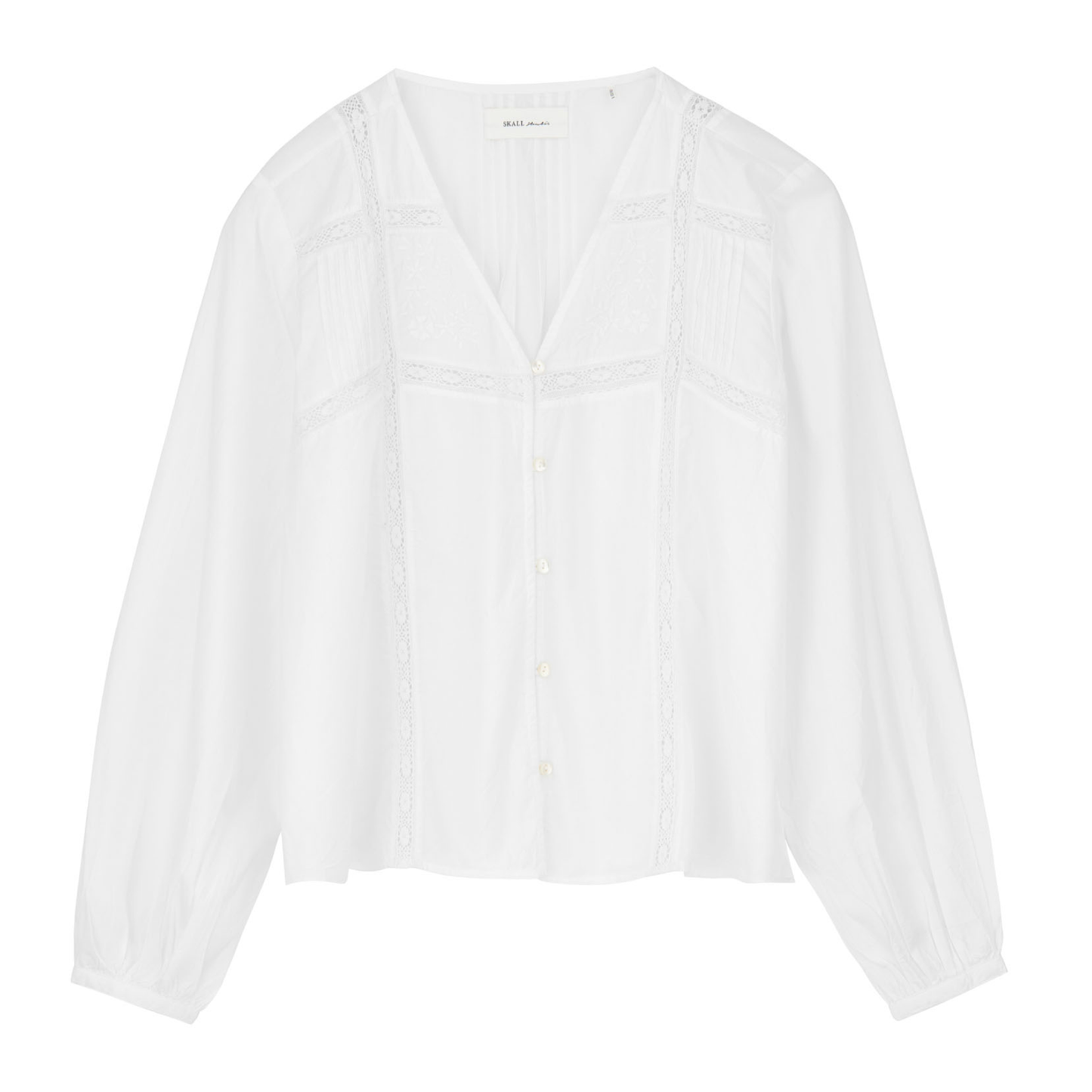 Magnolia Blouse, Optic White