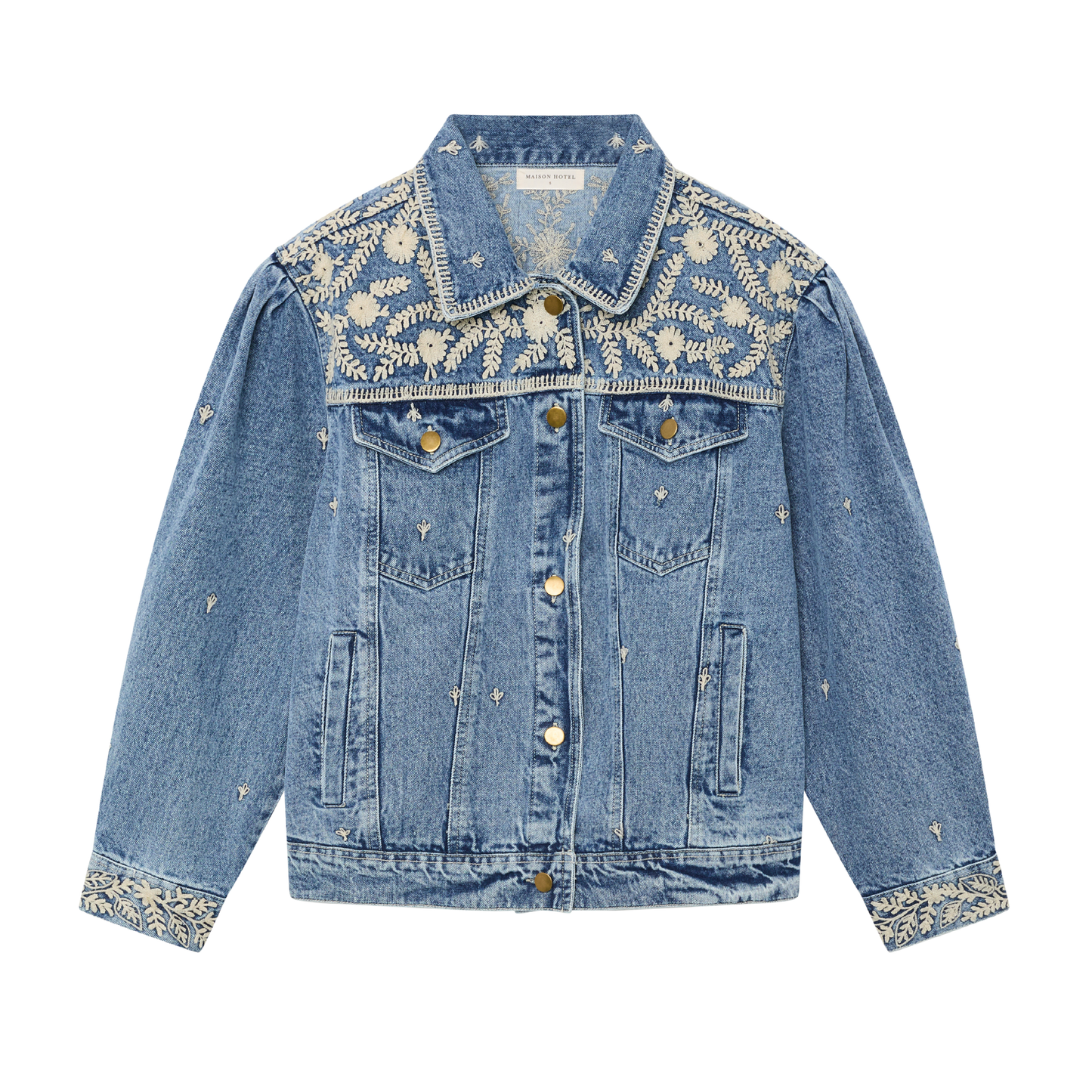 Loretta Denim Jacket, Blue Haze