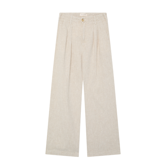 Marina Linen Pants, Sand