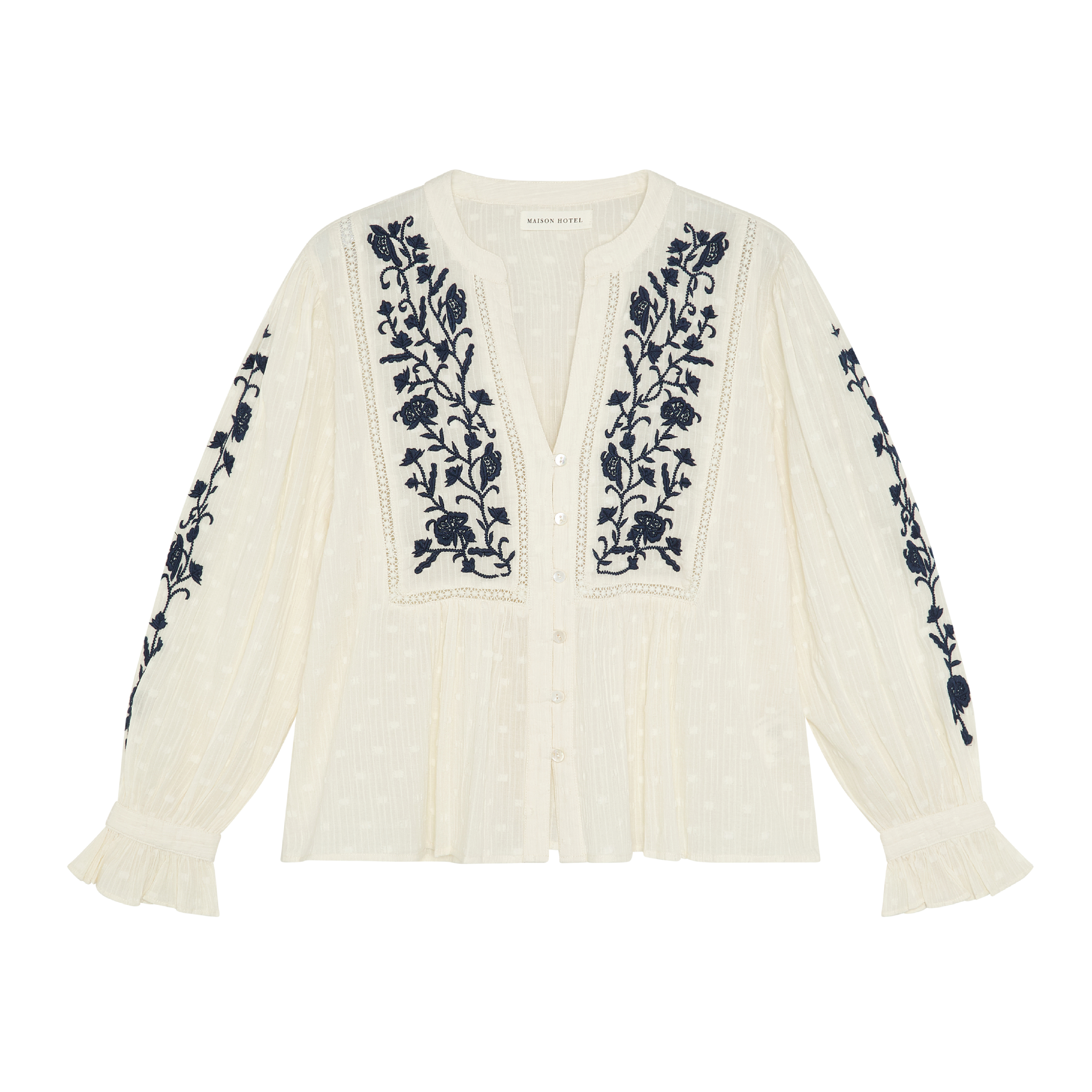 Morfeo Blouse, Blue Orchid
