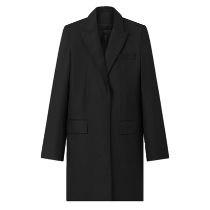 Jerina Eco Wool Twill Blazer, Black