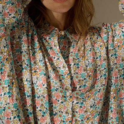 Glow Shirt, Multi Flower