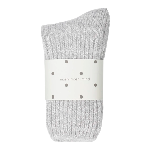 Boyfriend Socks, Grey