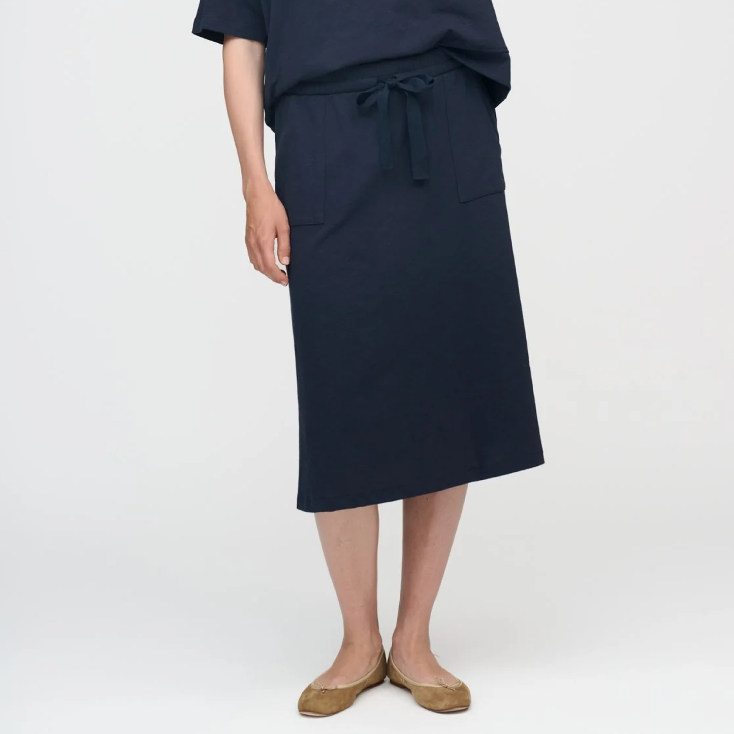 Halo Skirt, Dark Navy