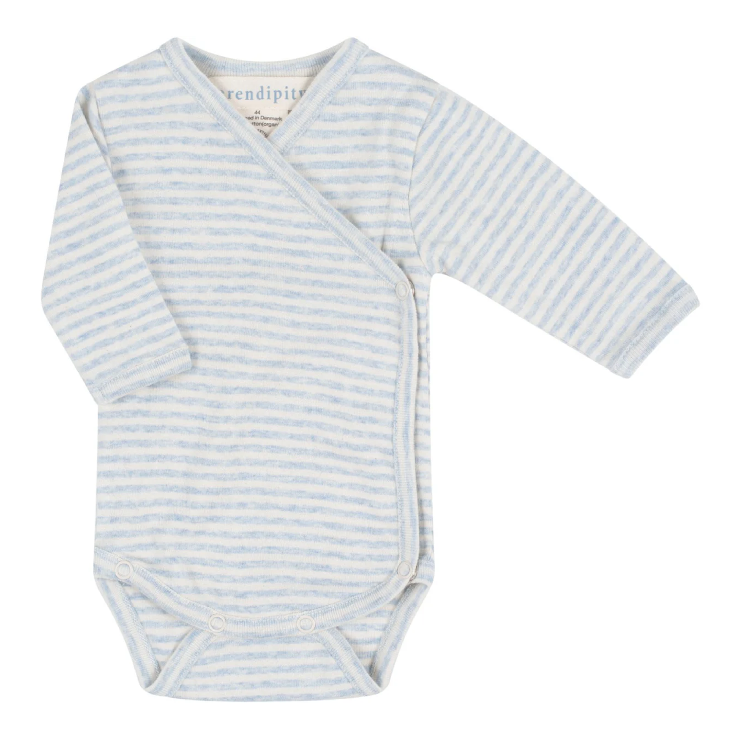Newborn Slå-Om Body, Mist/Offwhite