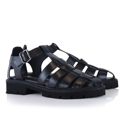 Miuccia Sandaler, Black Leather