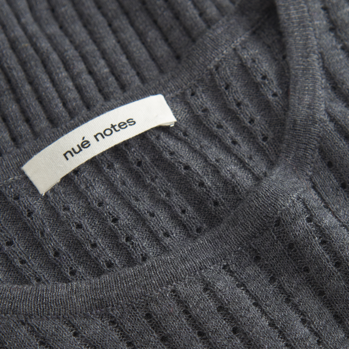 Magnus Crewneck, Dark Grey Melange