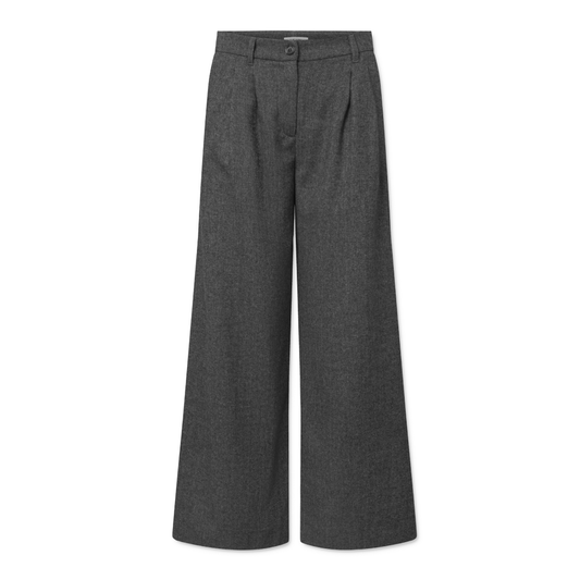 Russel Pants, Dark Grey Melange