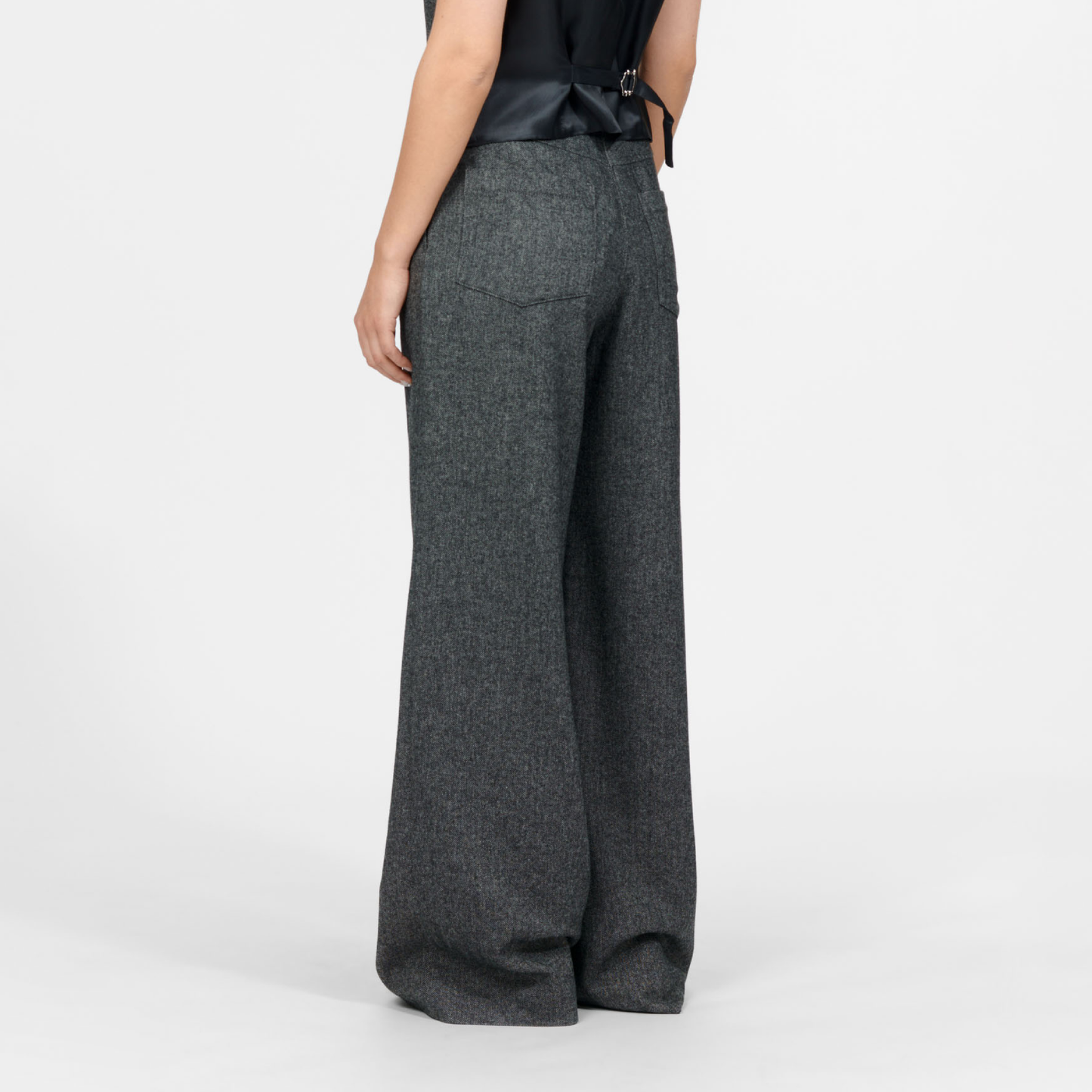 Russel Pants, Dark Grey Melange