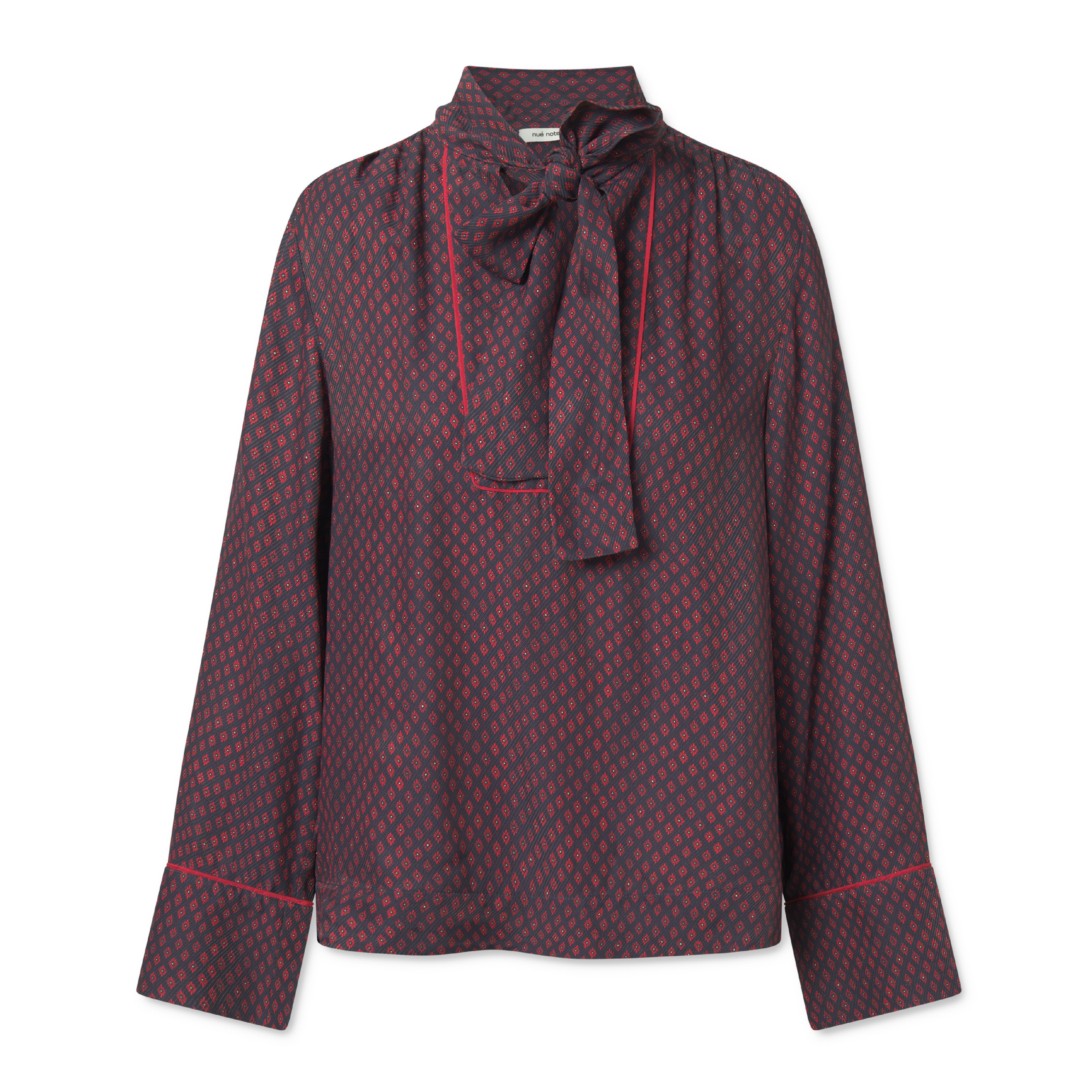 Silas Skjorte, Scarf Red