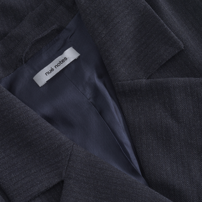 Sydney Blazer, Slate Grey Stripe