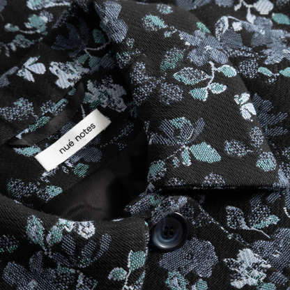 Presley Jacket, Floral Blue