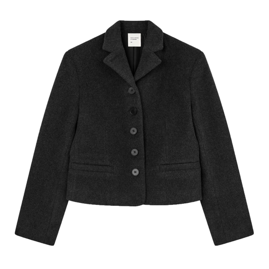 Women's Short Blazer, Black