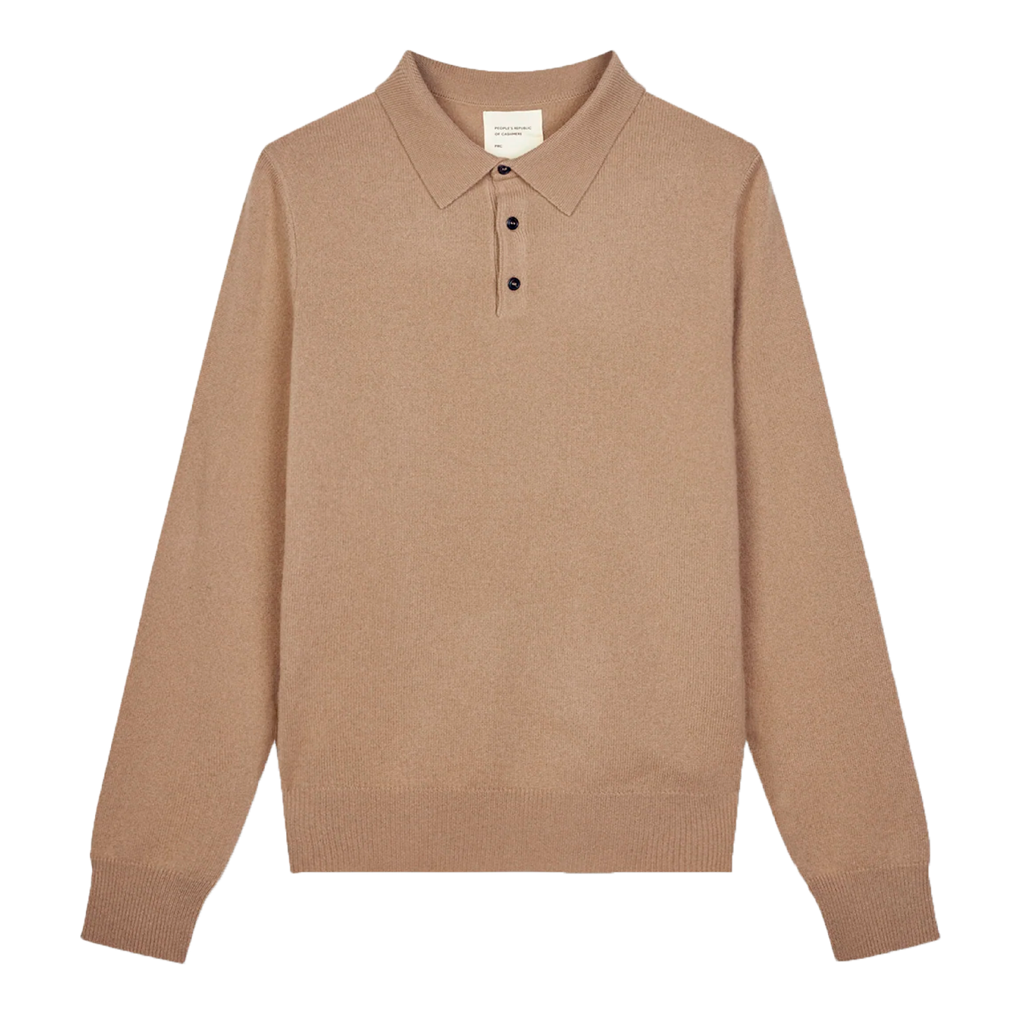 Original Cashmere Polo, Taupe