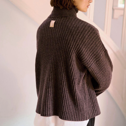 Ellen Cashmere T-neck Sweater