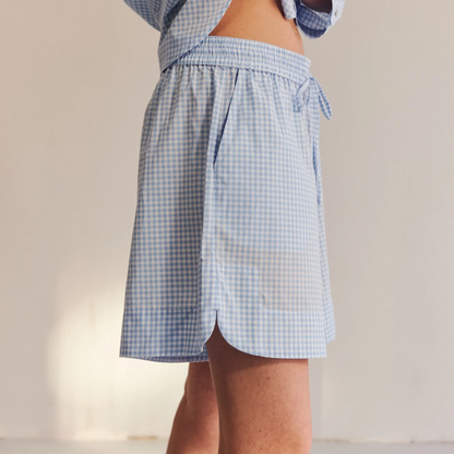 Claire Checked Shorts