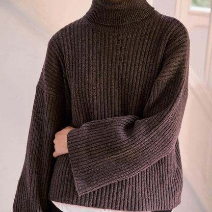 Ellen Cashmere T-neck Sweater