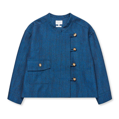Mimi Indigo Wool Jacket
