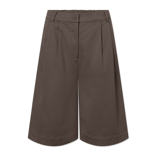 Prema Twill Shorts, Malt Brown