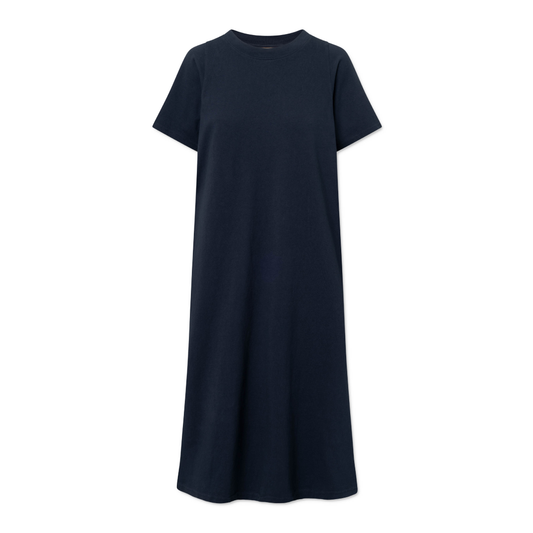 Tess Light Jersey Dress, Navy