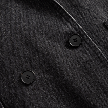 Charli Denim Blazer, Black