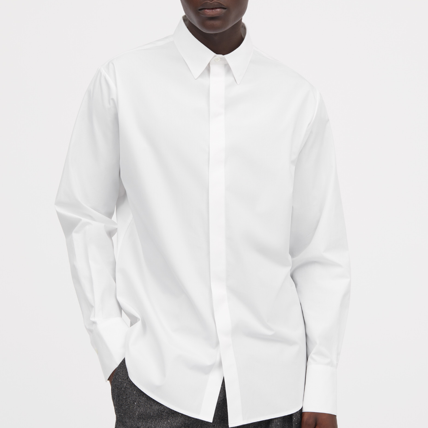 Salomon Poplin Shirt, White