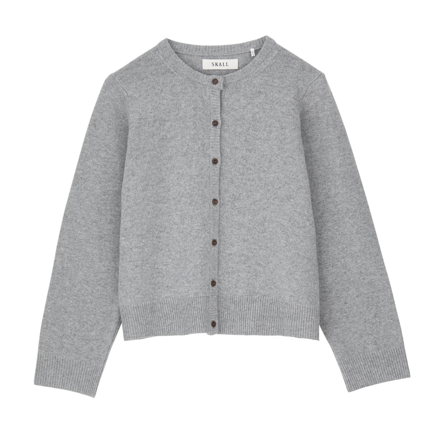 Senna Cardigan, Light Grey Mélange