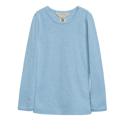 Slim Bluse, Aqua