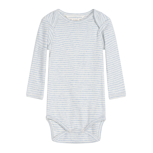 Baby Body Stripe, Mist/Offwhite