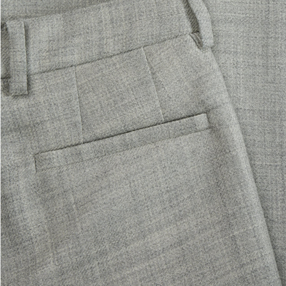 Thom Trousers, Light Grey Melange