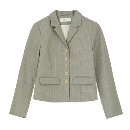 Blond Jacket, Light Grey/Ecru