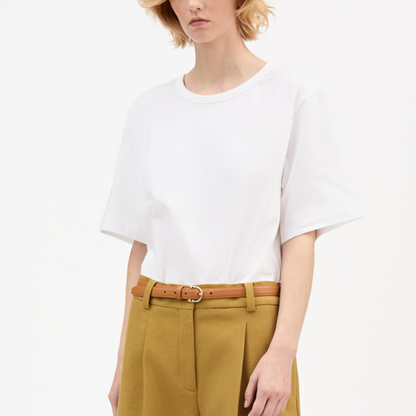 Boyfriend Tee, Optic White