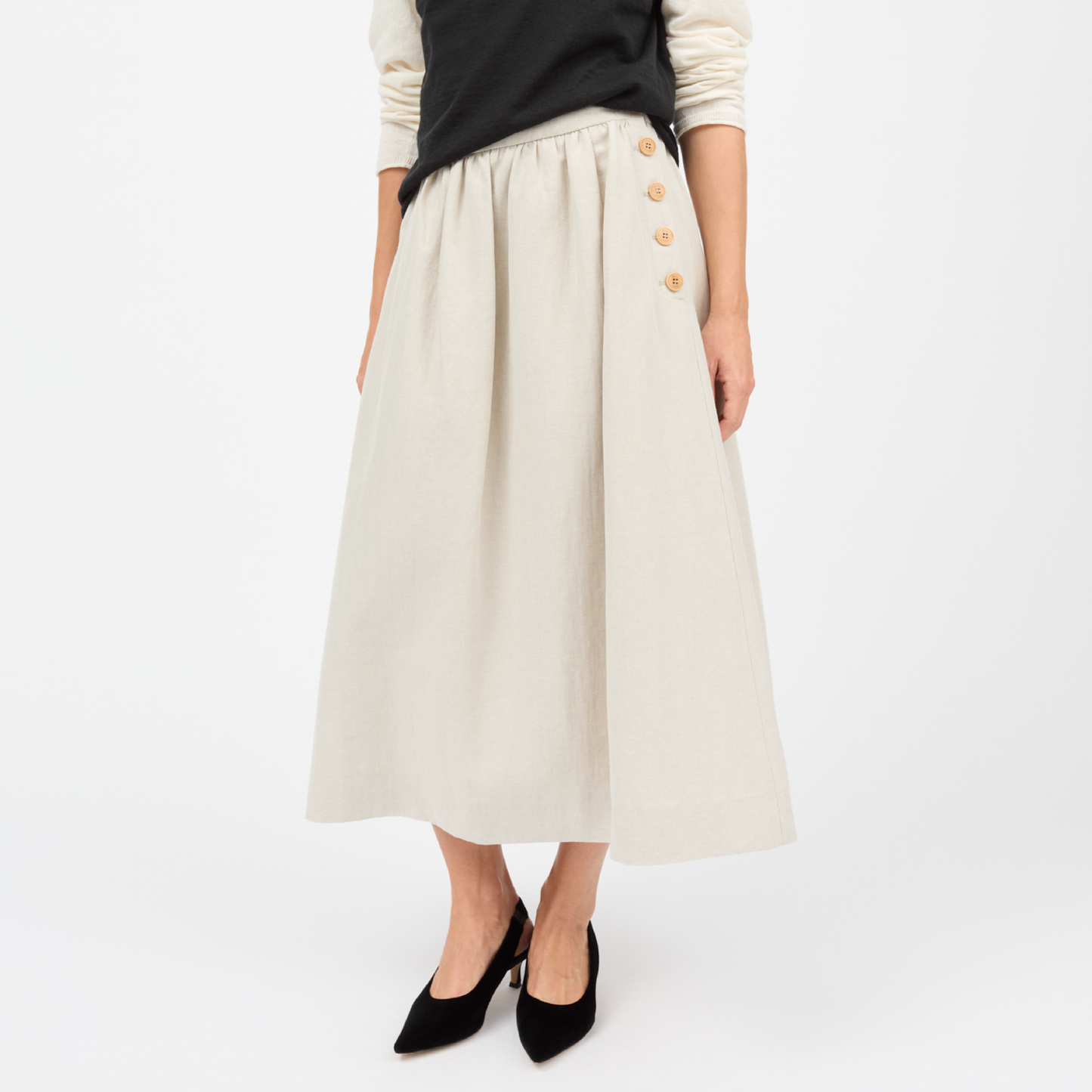 Clementine Skirt, Natural