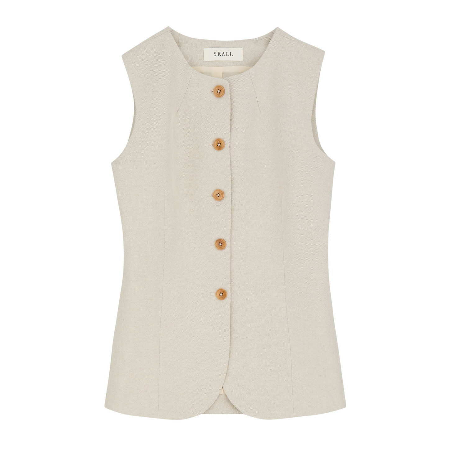 Clementine Waistcoat, Natural