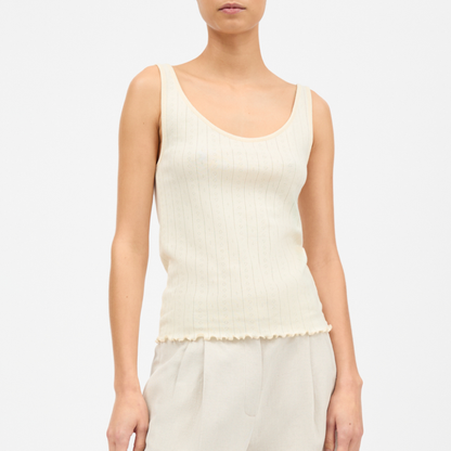 Edie Low Back Top, Butter