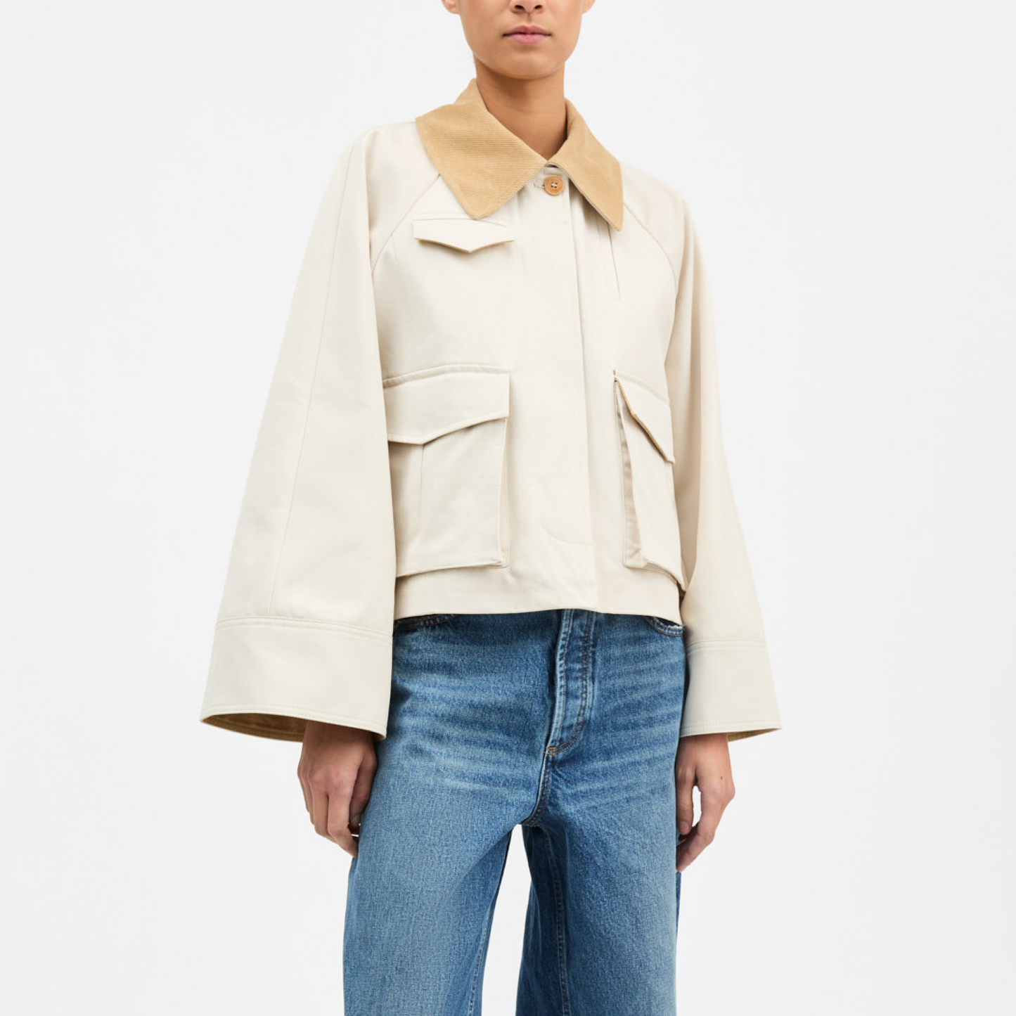 Gaby Summer City Jacket, Dusty White