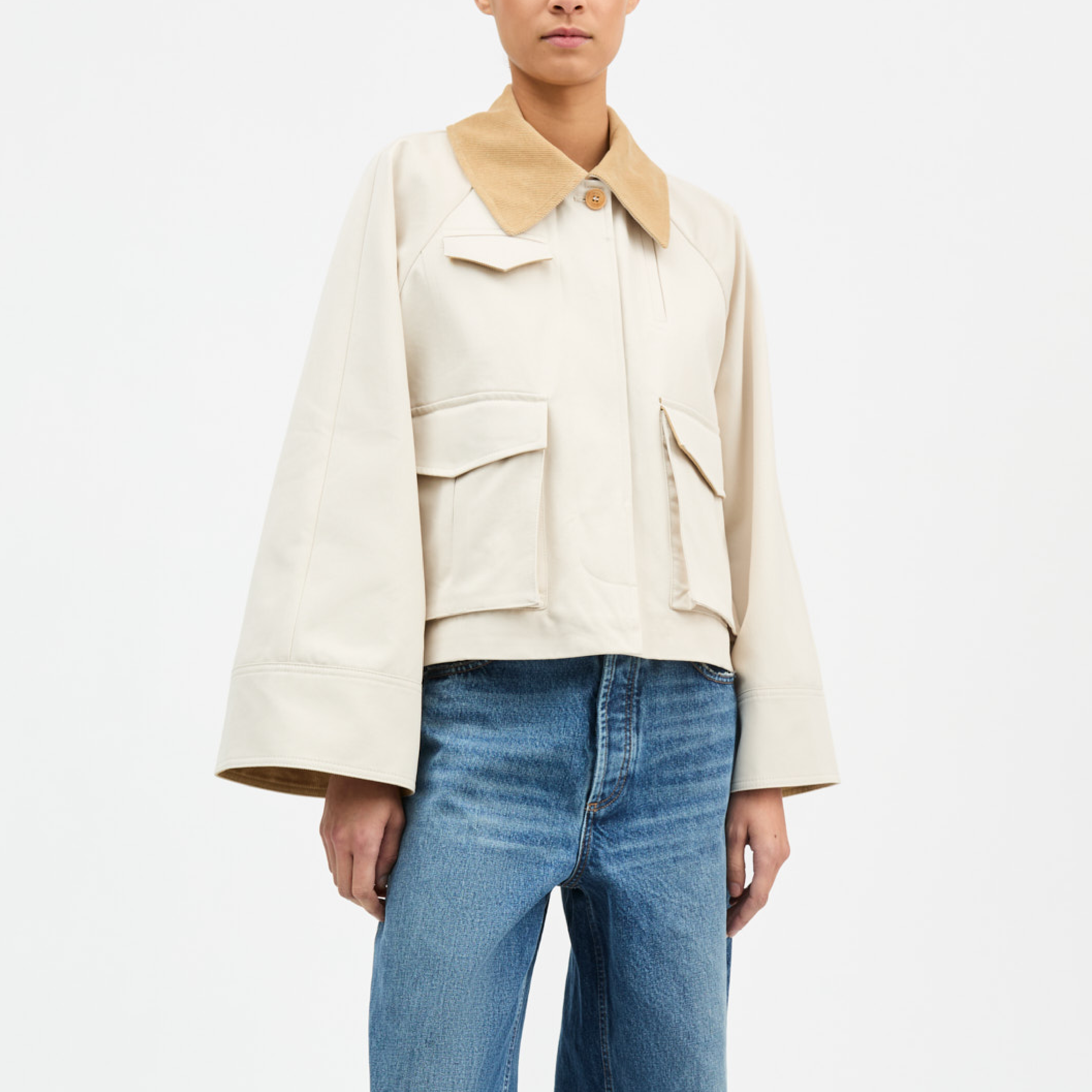Gaby Summer City Jacket, Dusty White