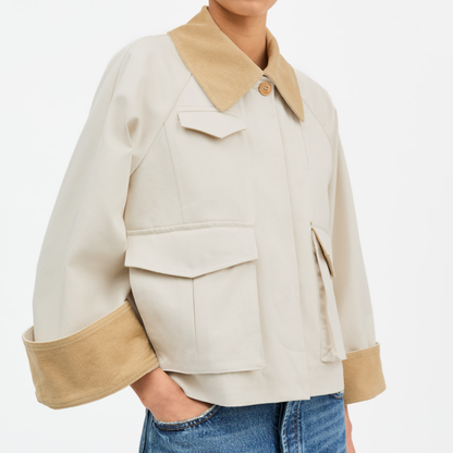Gaby Summer City Jacket, Dusty White