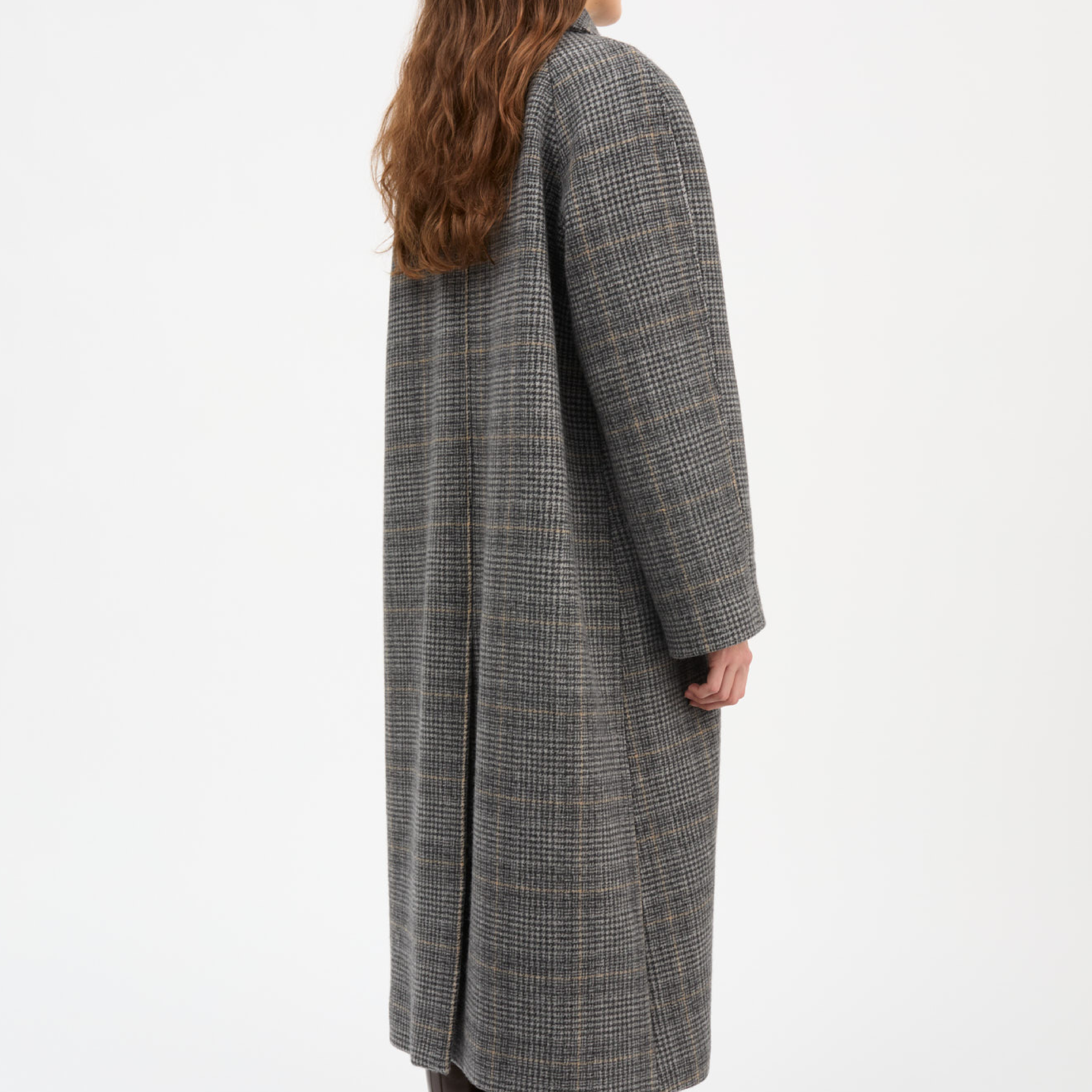 Mary Coat, Grey Check
