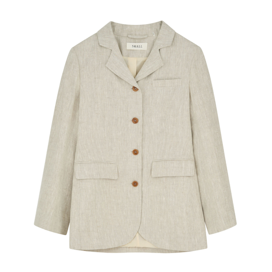 Sahara Blazer, Light Linen