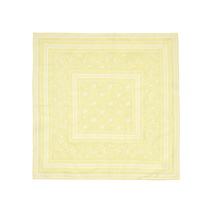 Skall Classic Scarf, Light Yellow (55x55 cm)