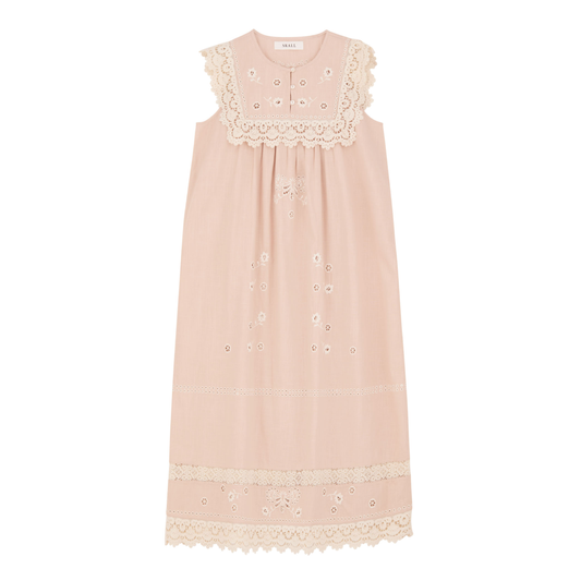 Tallulah Dress, Antique Rose